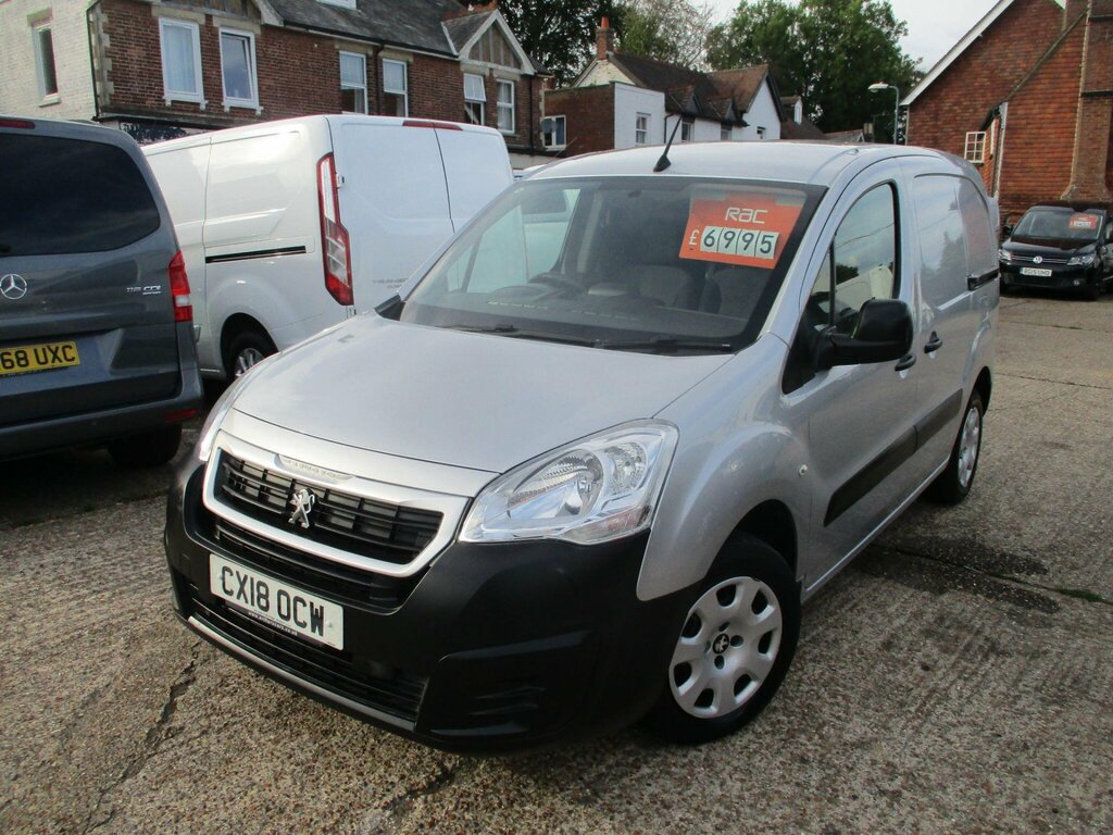 Peugeot Partner 1.6 Bluehdi 854 Professional L1 Silver