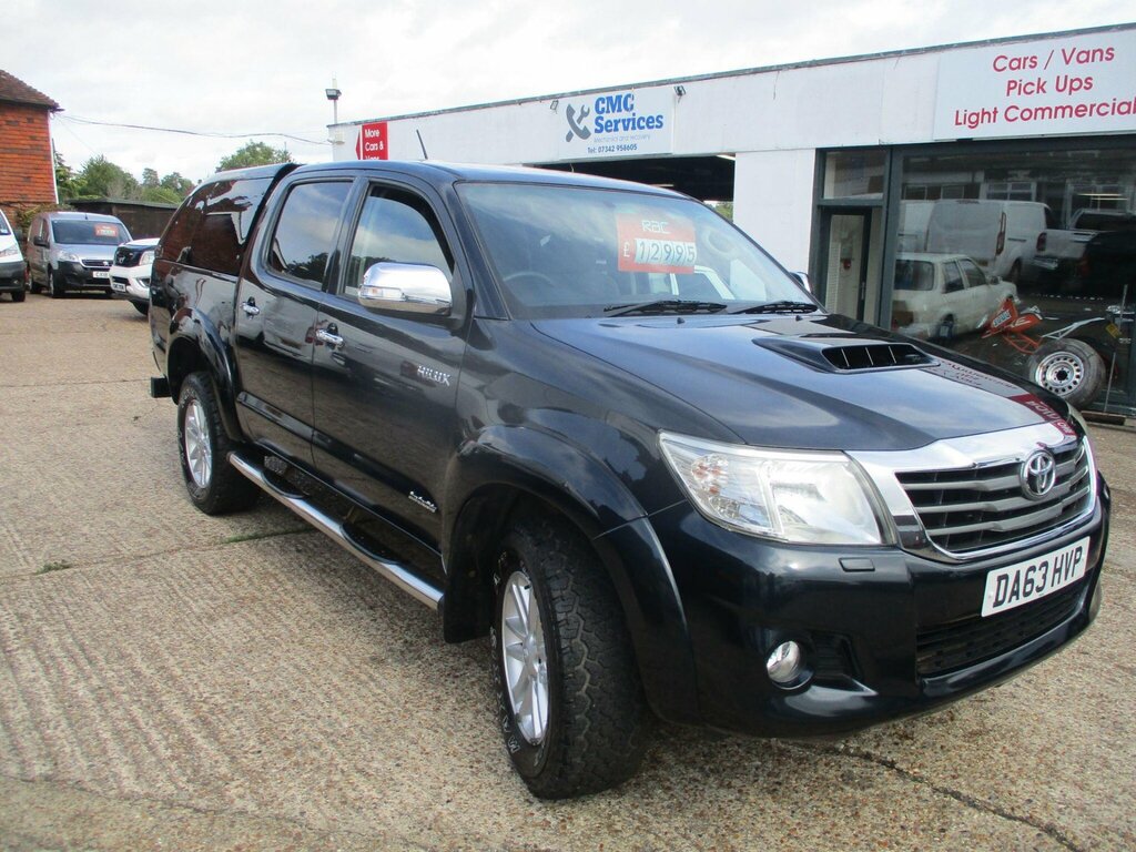 Toyota HILUX 3.0 Invincible 4X4 D-4d Dcb 169 Bhp Black #7