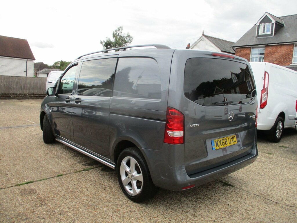 Mercedes-Benz Vito 2.1 116 Cdi Bluetec Sport Crew Van Double Cab Grey #3