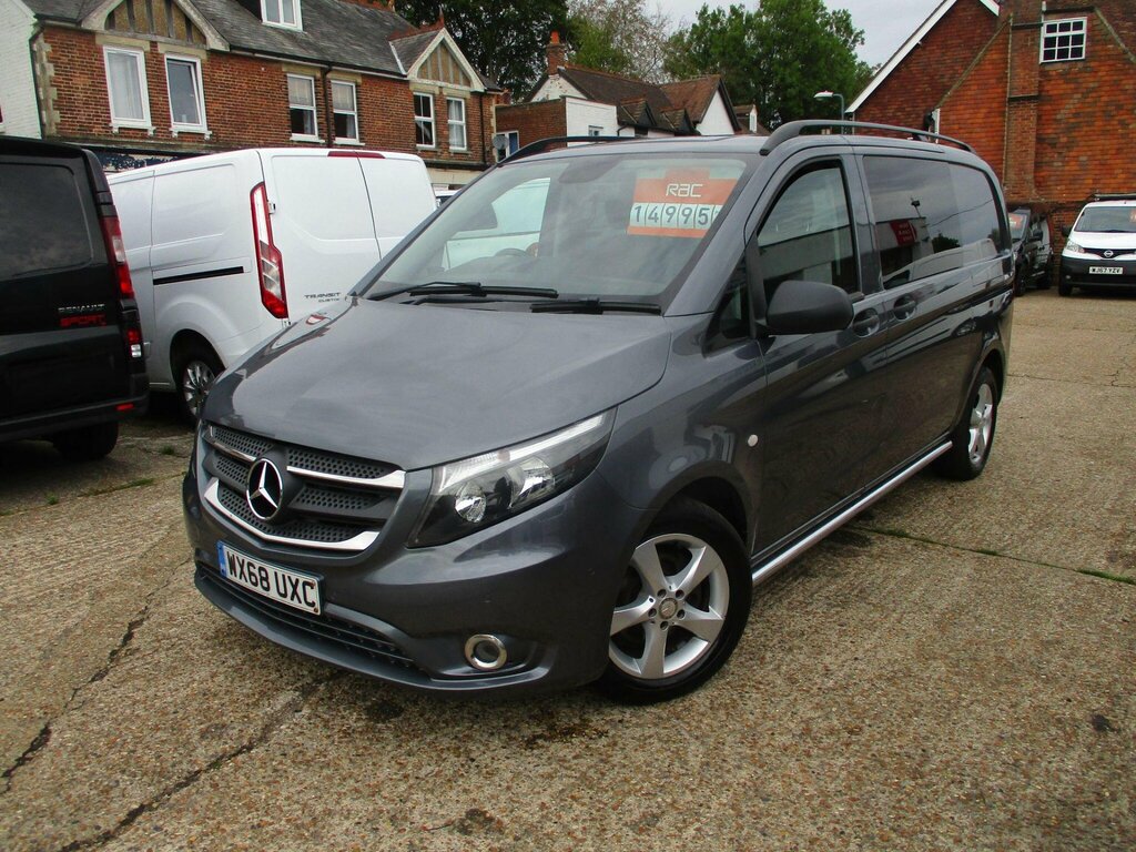 Mercedes-Benz Vito 2.1 116 Cdi Bluetec Sport Crew Van Double Cab Grey