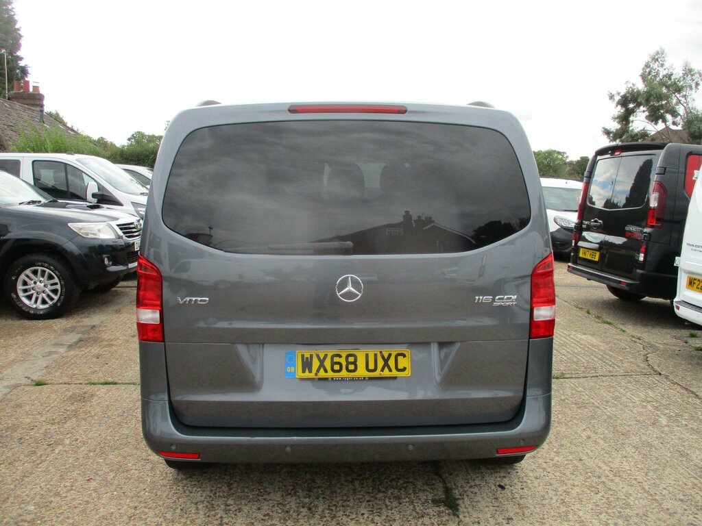 Mercedes-Benz Vito 2.1 116 Cdi Bluetec Sport Crew Van Double Cab Grey #4