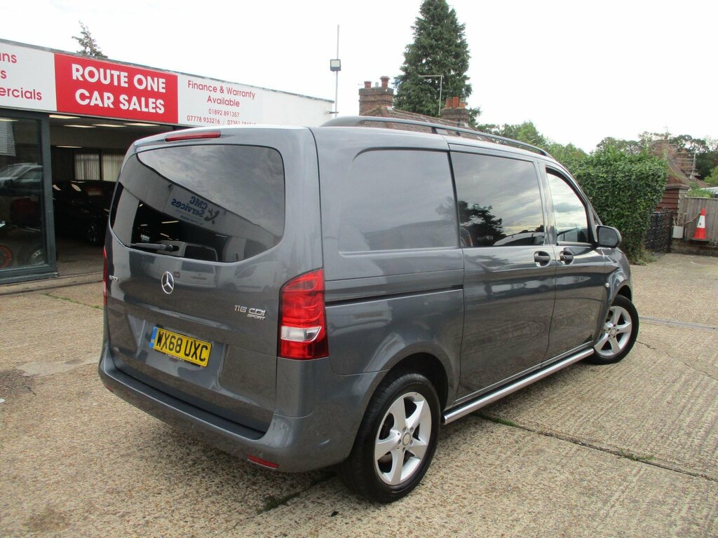 Mercedes-Benz Vito 2.1 116 Cdi Bluetec Sport Crew Van Double Cab Grey #5