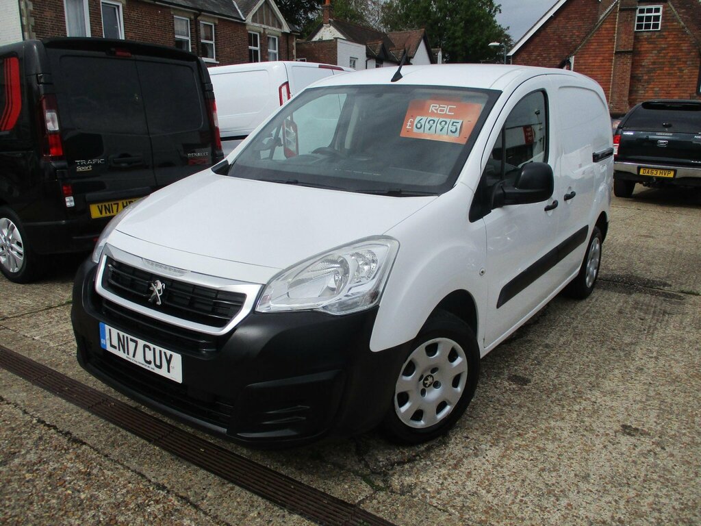 Peugeot Partner 1.6 Bluehdi 854 Professional L1 White