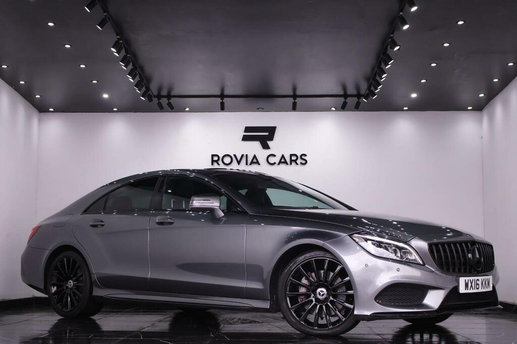 Mercedes-Benz CLS Saloon 3.0 Cls350d V6 Amg Line Premium Coupe G-t Grey