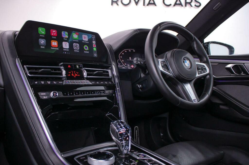 BMW 8 Series 3.0 840I Saloon Black #19