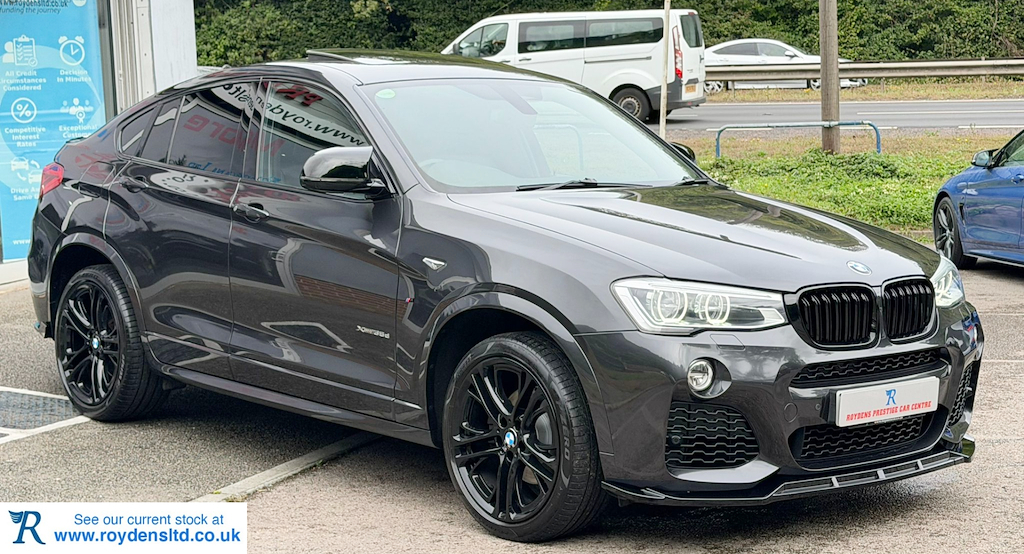 BMW X4 Xdrive 35D M Sport Grey