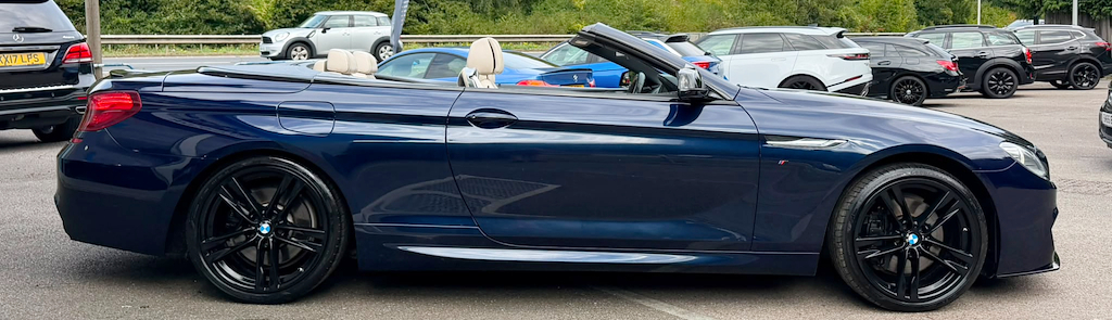 BMW 6 Series M Sport Blue #6