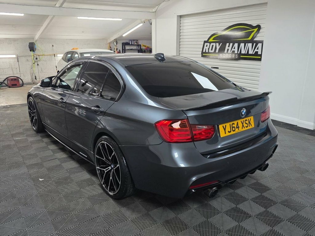 BMW 3 Series 2.0 320D M Sport Saloon Euro 5 S Grey #4