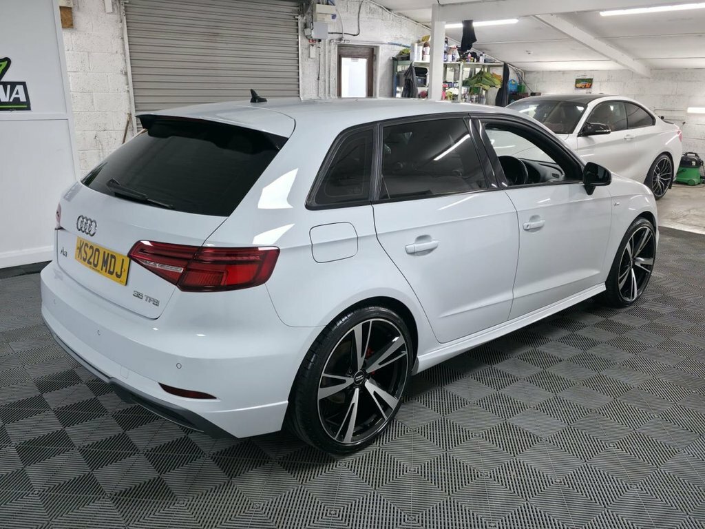Audi A3 1.5 Tfsi 35 S Line Sportback Eur White #6