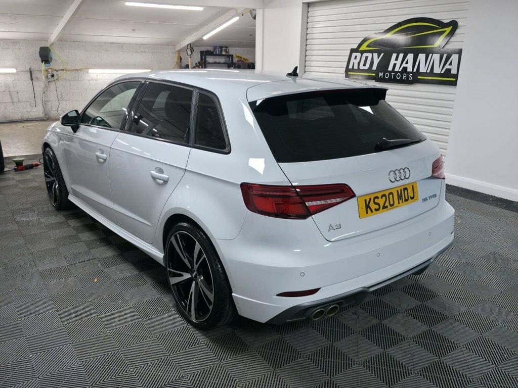 Audi A3 1.5 Tfsi 35 S Line Sportback Eur White #4