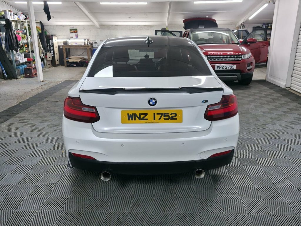 BMW 2 Series Gran Coupe 2.0 218D M Sport Coupe Euro 6 S White #4