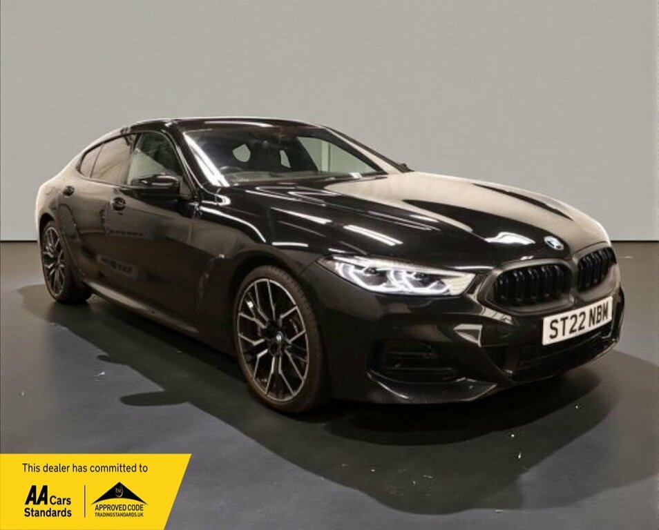 BMW 8 Series Gran Coupe 3L M Sport Black
