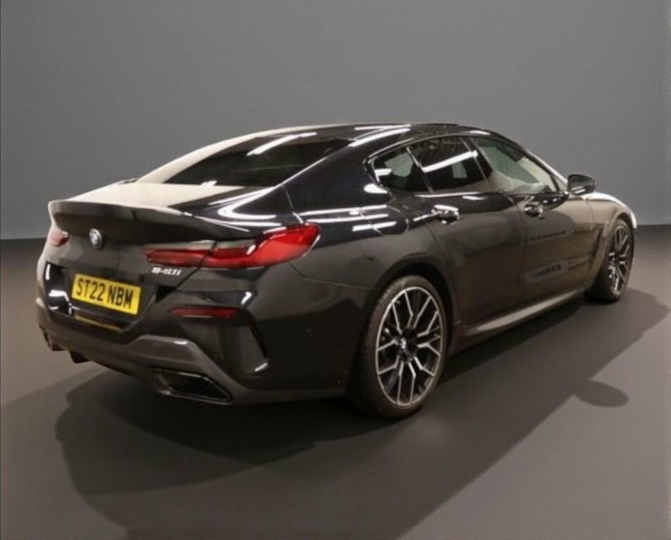BMW 8 Series Gran Coupe 3L M Sport Black #3