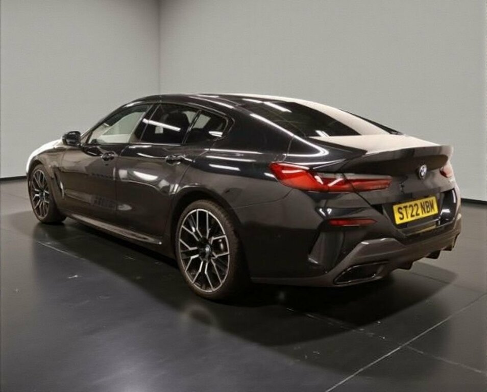 BMW 8 Series Gran Coupe 3L M Sport Black #4