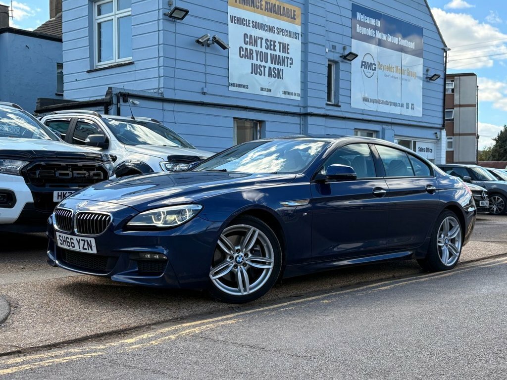 BMW 6 Series Gran Coupe 3L M Sport Blue #3