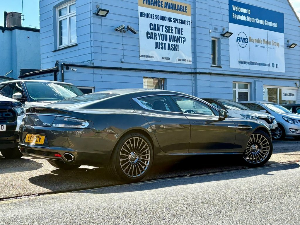 Aston Martin Rapide Saloon Silver #4