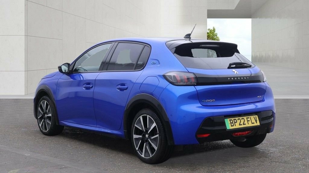 Peugeot e-208 Hatchback Blue #2