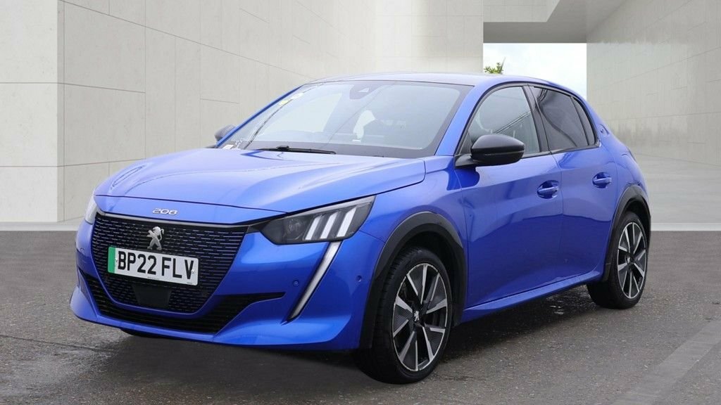 Peugeot e-208 Hatchback Blue