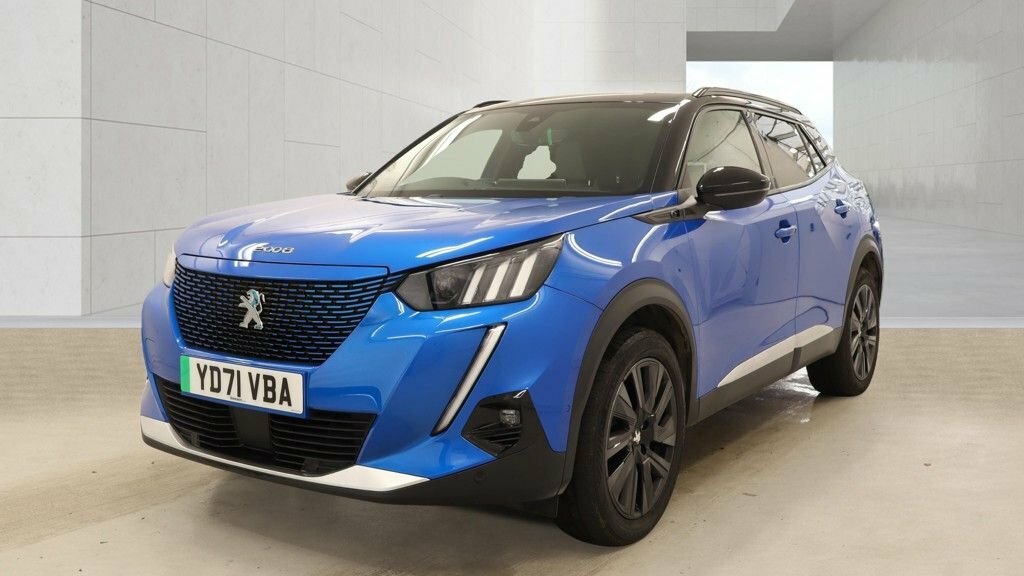 Peugeot e-2008 Suv Blue #2