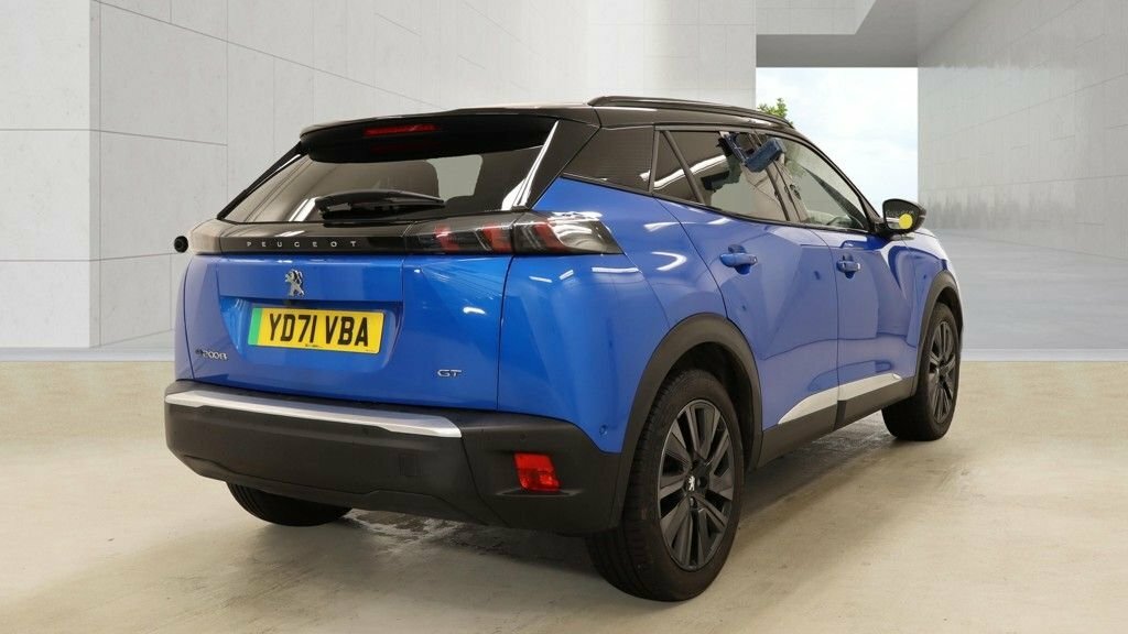 Peugeot e-2008 Suv Blue #4