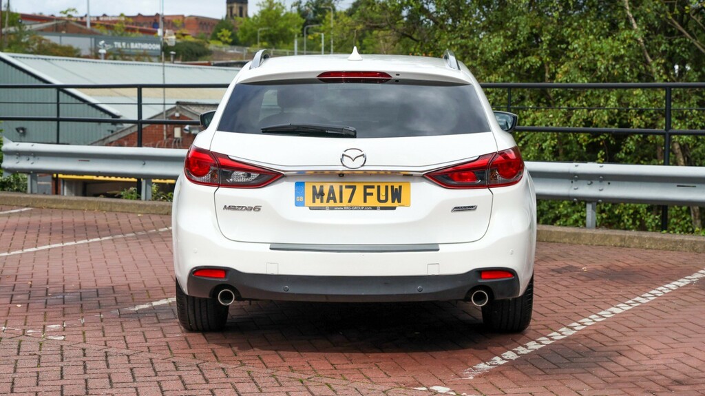 Mazda 6 2.2D 175 Sport Nav White #5