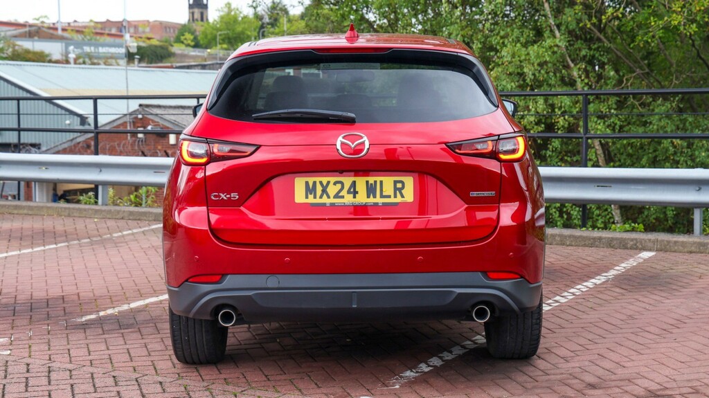 Mazda CX-5 2.0 E-skyactiv G Mhev Exclusive-line Dap MX24WLR Red #5