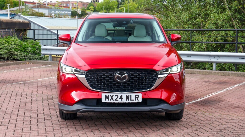 Mazda CX-5 2.0 E-skyactiv G Mhev Exclusive-line Dap MX24WLR Red #4