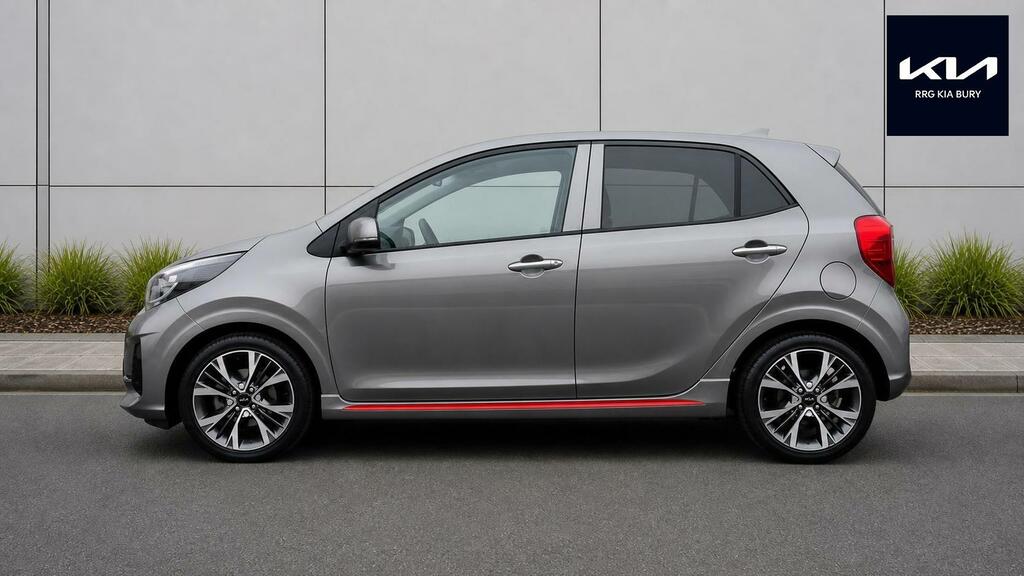 Kia Picanto 1.0 Dpi Gt-line Euro 6 Ss Grey #4