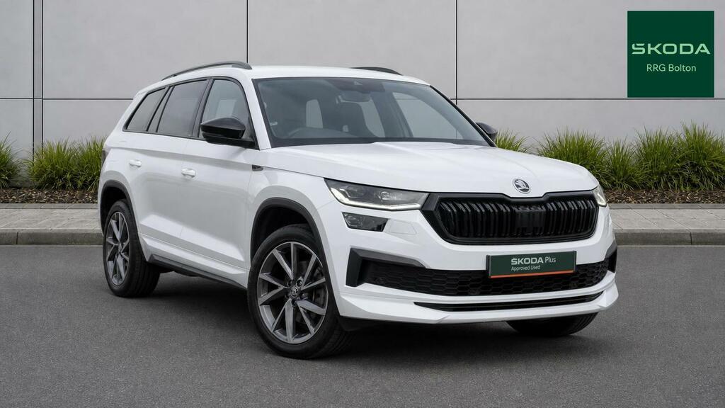 Skoda Kodiaq 1.5 Tsi Sport Line Dsg 7 Seat White