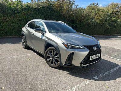 Lexus UX 2.0 250H F Sport Design Suv Hybrid E-cv Silver