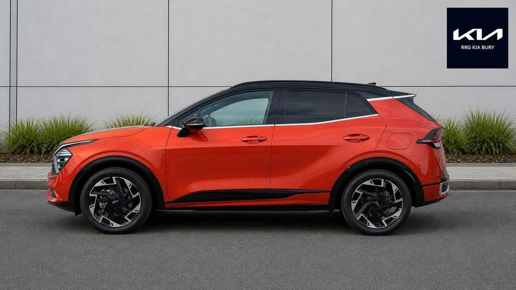 Kia Sportage 1.6 T-gdi Mhev Gt-line S Dct Awd Euro 6 Ss Orange #4