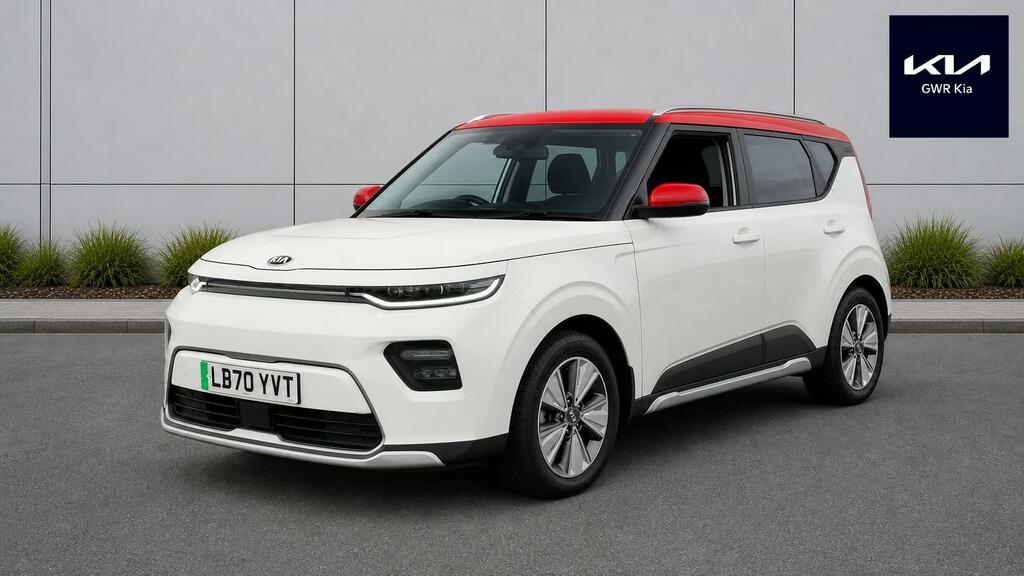 Kia Soul 64Kwh First Edition White #3