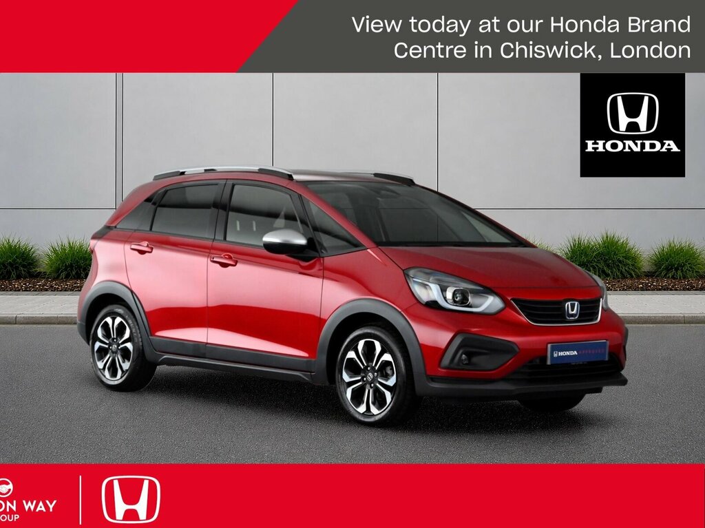 Honda Jazz 1.5 H I-mmd Crosstar Ex Hatchback Hybri Red