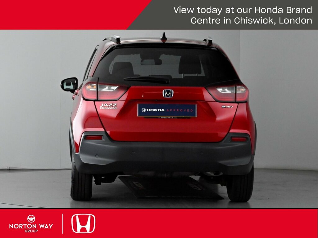 Honda Jazz 1.5 H I-mmd Crosstar Ex Hatchback Hybri Red #5