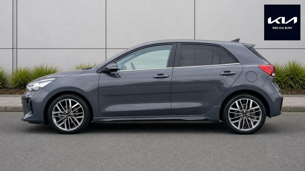 Kia RIO 1.0 T-gdi Mhev Gt-line S Euro 6 Ss Grey #4