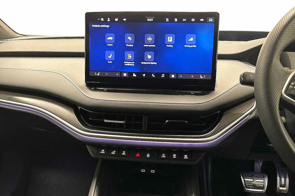 Skoda ENYAQ 210Kw 85X Sportline 82Kwh 4X4 Blue #2