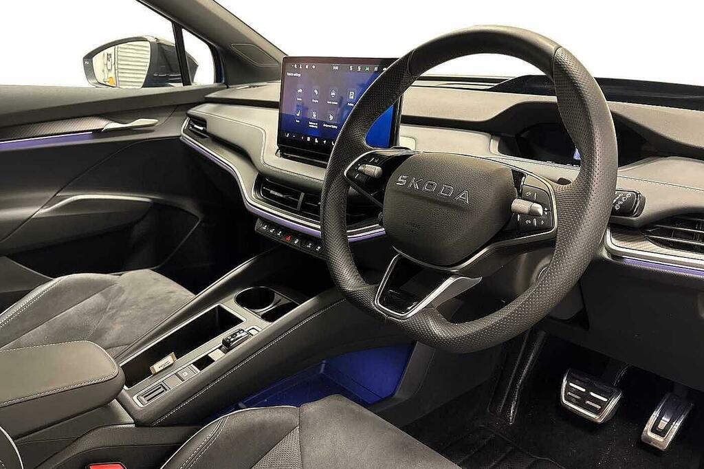 Skoda ENYAQ 210Kw 85X Sportline 82Kwh 4X4 Blue #6