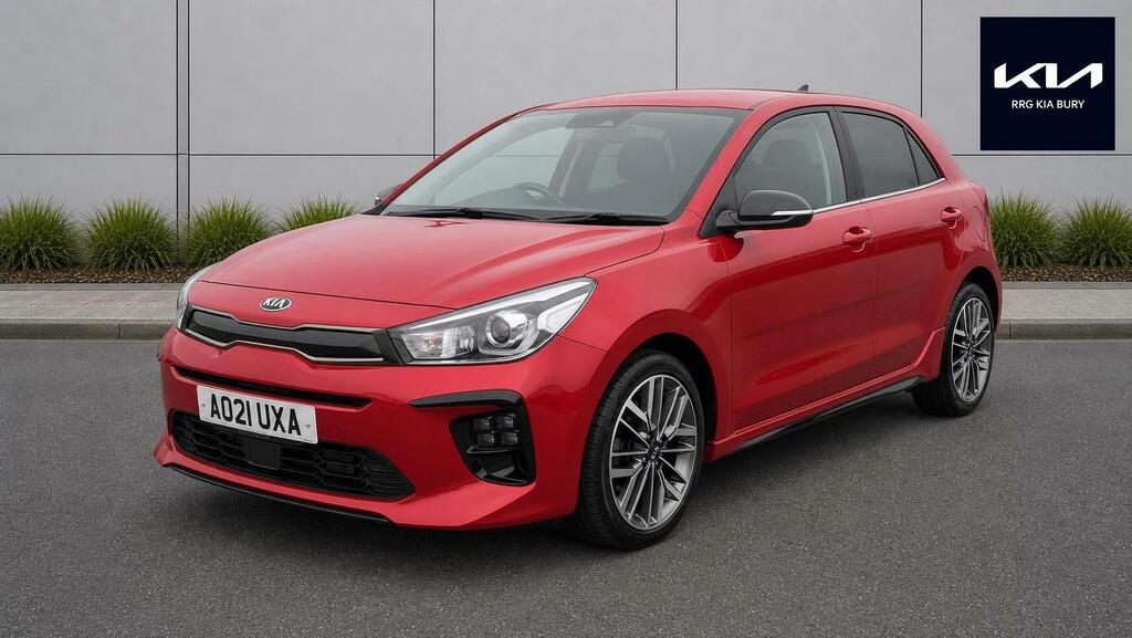 Kia RIO 1.0 T-gdi Mhev Gt-line S Euro 6 Ss Red #3