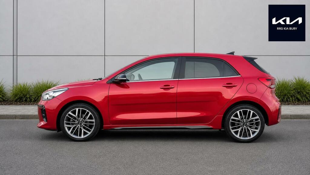 Kia RIO 1.0 T-gdi Mhev Gt-line S Euro 6 Ss Red #4