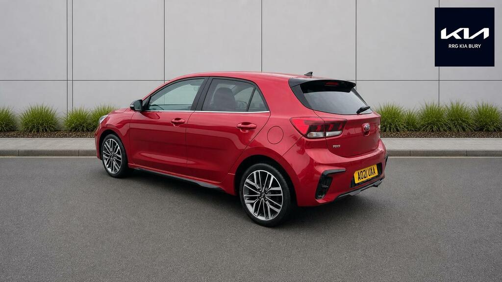 Kia RIO 1.0 T-gdi Mhev Gt-line S Euro 6 Ss Red #6