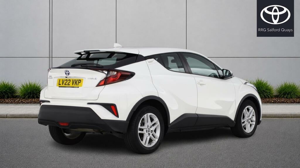 Toyota C-Hr 1.8 Vvt-h Icon Cvt Euro 6 Ss White #3