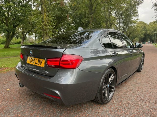 BMW 3 Series 2018 2.0 320I M Sport Shadow Edition Saloon Pe Grey #3