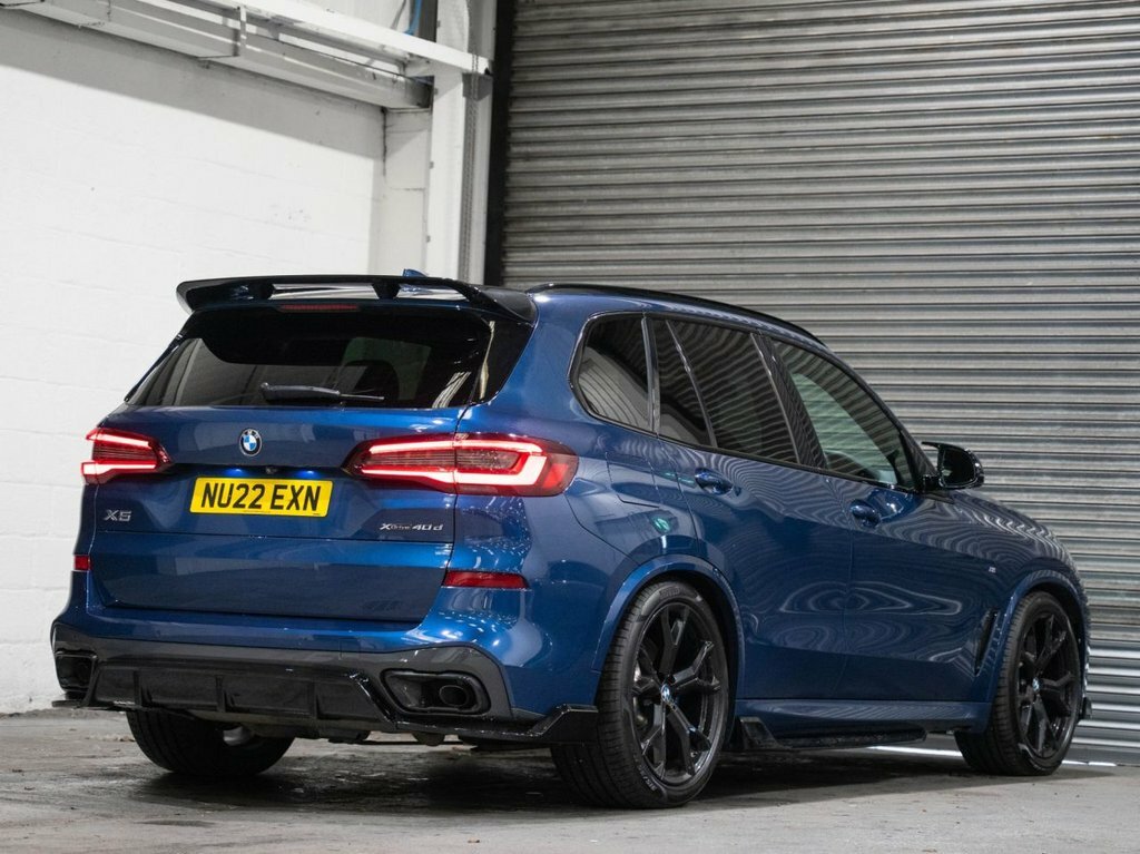 BMW X5 3L M Sport NU22EXN Blue #4