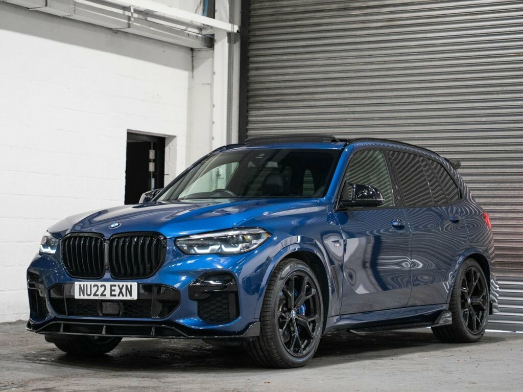 BMW X5 3L M Sport NU22EXN Blue #2