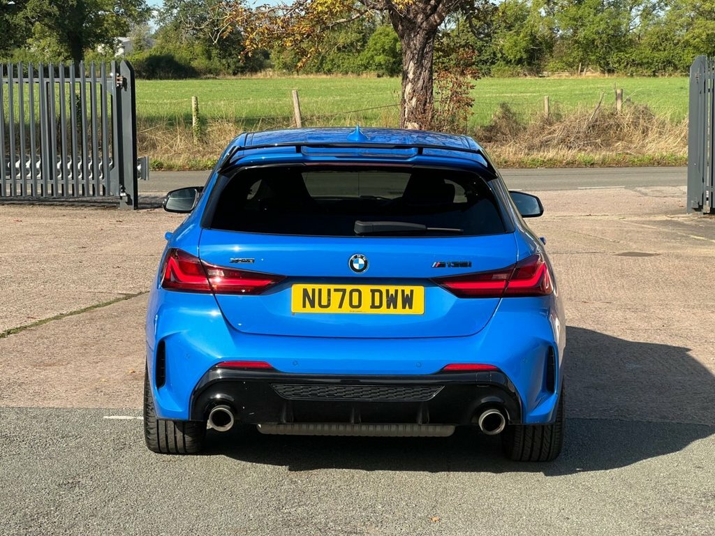 BMW 1 Series Hatchback NU70DWW Blue #6