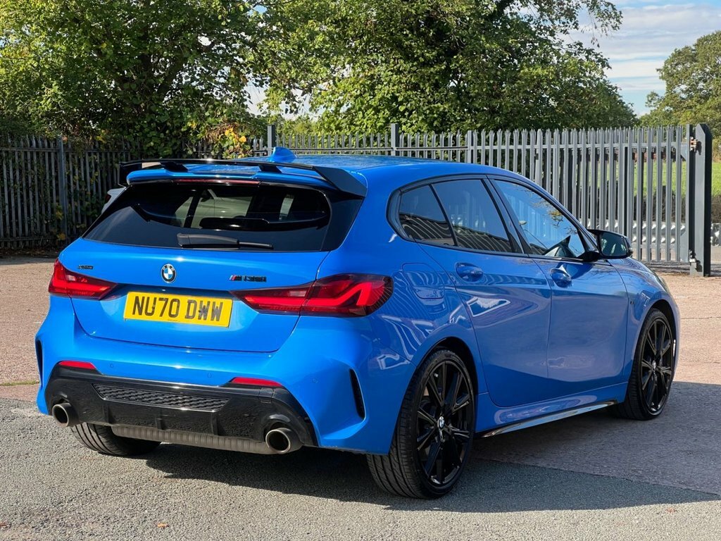 BMW 1 Series Hatchback NU70DWW Blue #3