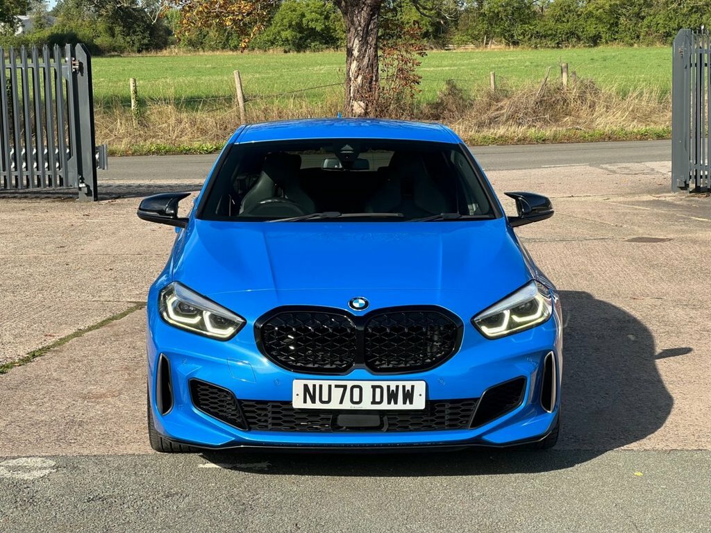 BMW 1 Series Hatchback NU70DWW Blue #5