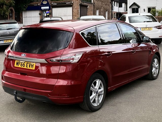 Ford S-Max 2.0 Tdci Titanium Mpv Powershift Euro 6 Red #6
