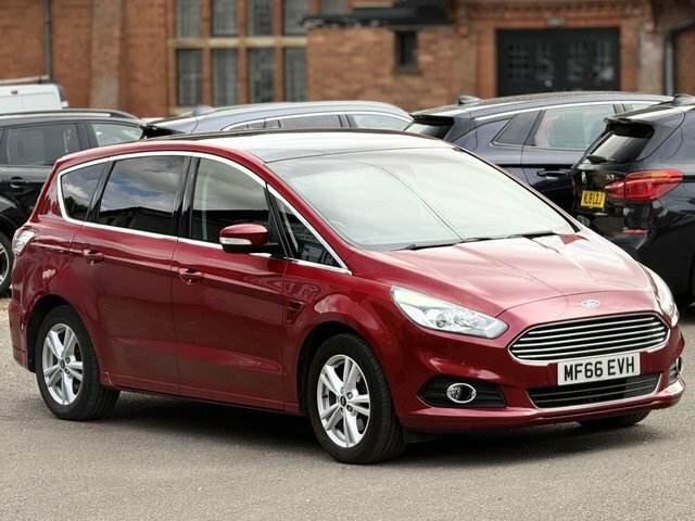 Ford S-Max 2.0 Tdci Titanium Mpv Powershift Euro 6 Red #2