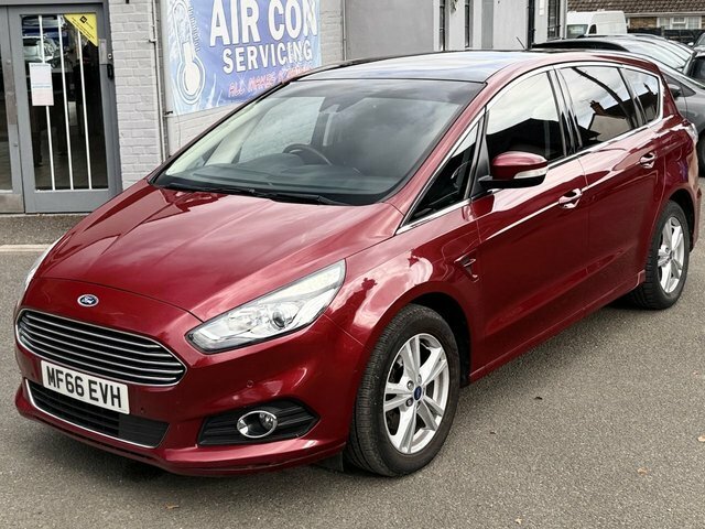 Ford S-Max 2.0 Tdci Titanium Mpv Powershift Euro 6 Red #4